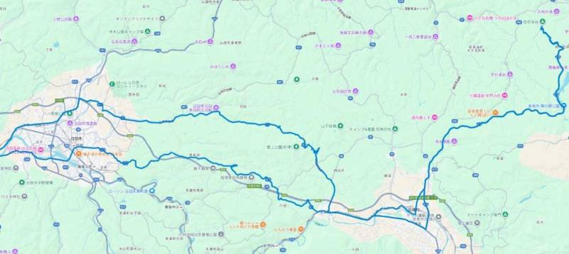 250831-行程_日田から岳切渓谷.jpg 250831-行程_日田から岳切渓谷.jpg