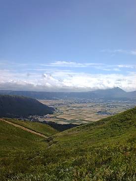 大観峰からの眺め
